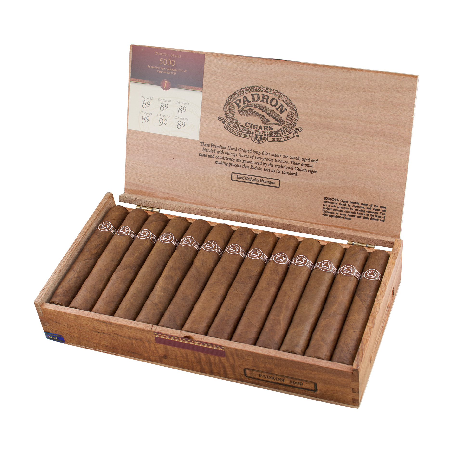 Padron 5000 Natural Robusto Cigar - Box